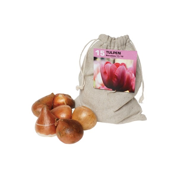 Linnedposer med blomsterløg - Billede 2